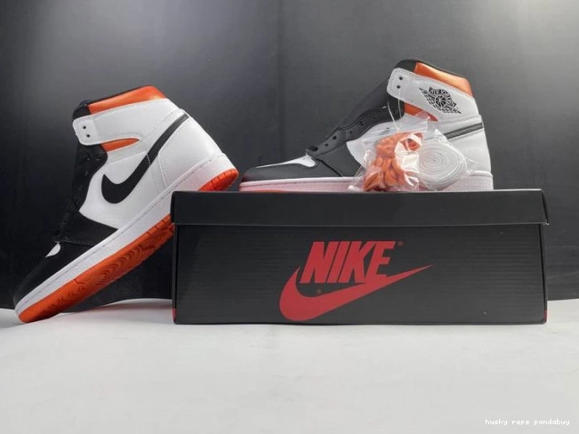 Rep Husky Orange 555088-180 Electro Retro Air High Jordan 1 0711